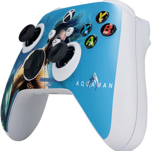 DC Comics Aquaman Movie Arthur Curry Poster Xbox Series S Controller Skin